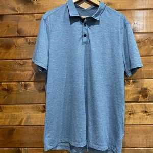 Lululemon Heathered Stripe Evolution Polo
